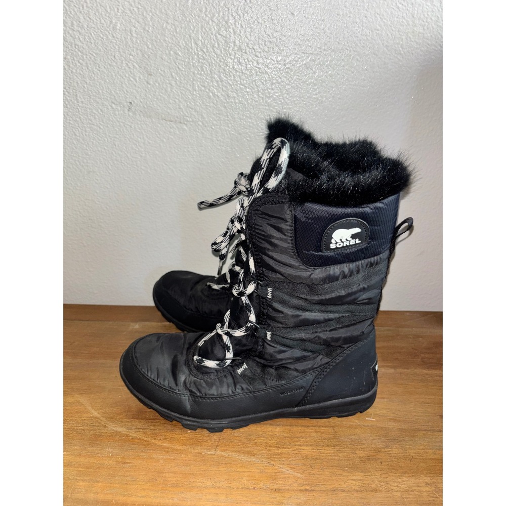 Sorel Women's US 10 Whitney Tall Lace II Boot Black NL3085-010